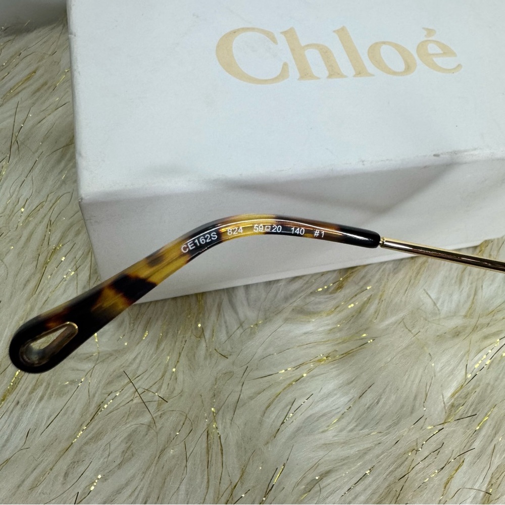 Chloe Pink Gradient Sunglasses - Picture 6 of 7